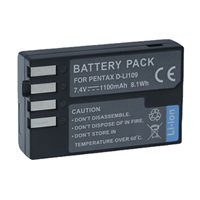 Pentax D-LI109 Batteries